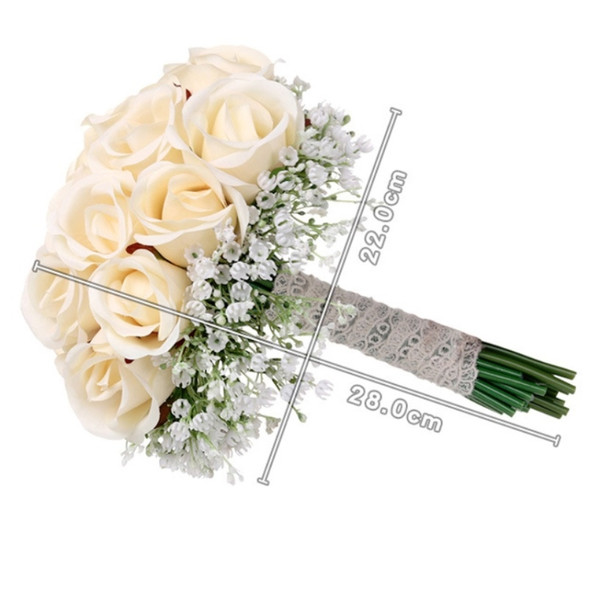 Wedding Bride Bridesmaid Simulation Bouquet Wedding Photo Props