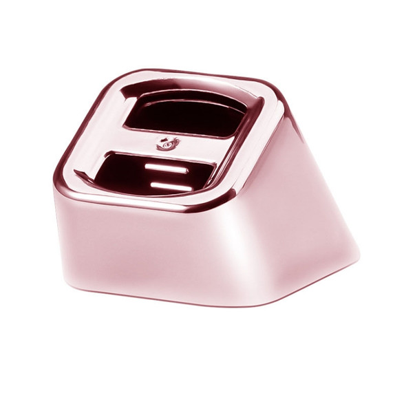 5 PCS Car Phone Holder Base Universal Car Air Outlet Clip Bracket Base, Colour: Rose Gold Reflective