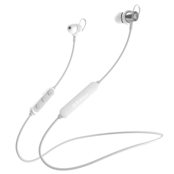 Edifier W200BT Classic Edition Sports Waterproof Hanging Neck Wireless Bluetooth Earphone with Long Battery Life(Silver)