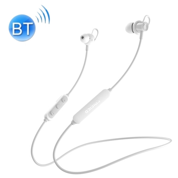 Edifier W200BT Classic Edition Sports Waterproof Hanging Neck Wireless Bluetooth Earphone with Long Battery Life(White)