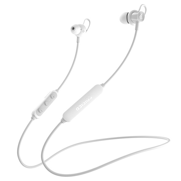 Edifier W200BT Classic Edition Sports Waterproof Hanging Neck Wireless Bluetooth Earphone with Long Battery Life(White)