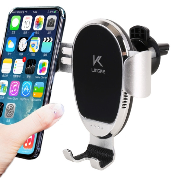 LINGKE Car Air Outlet Snap-in Gravity Mobile Phone Holder