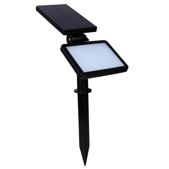 5.5V 1.6W Outdoor Solar Light, 48 LED SMD 2835 Light for Yard / Garden / Stairs / Outside Wall(White Light)