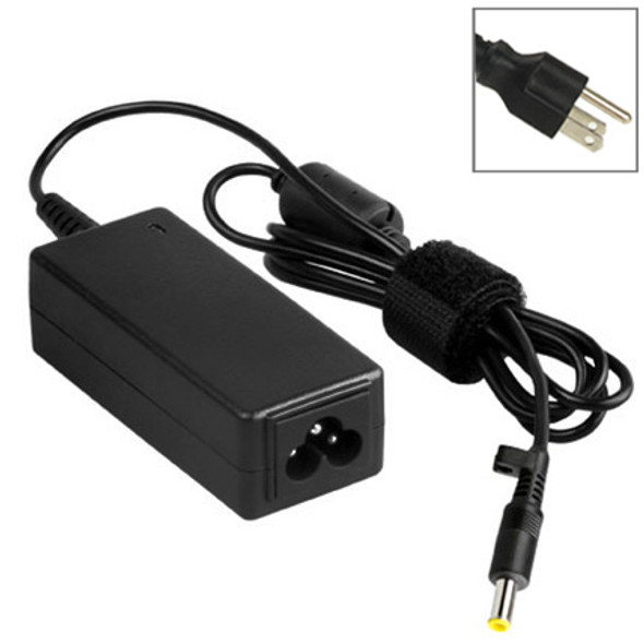 US Plug AC Adapter 19V 2.1A 40W for Samsung Laptop, Output Tips: 5.5 x 3.4mm