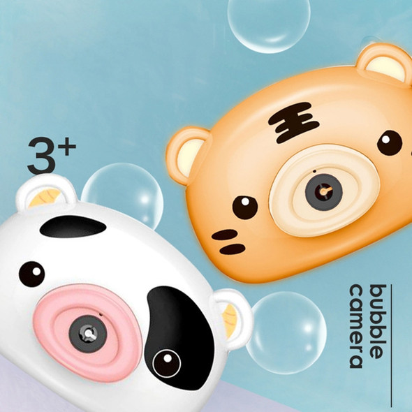 Cartoon Camera Electric Bubble Blowing Machine(Bear)