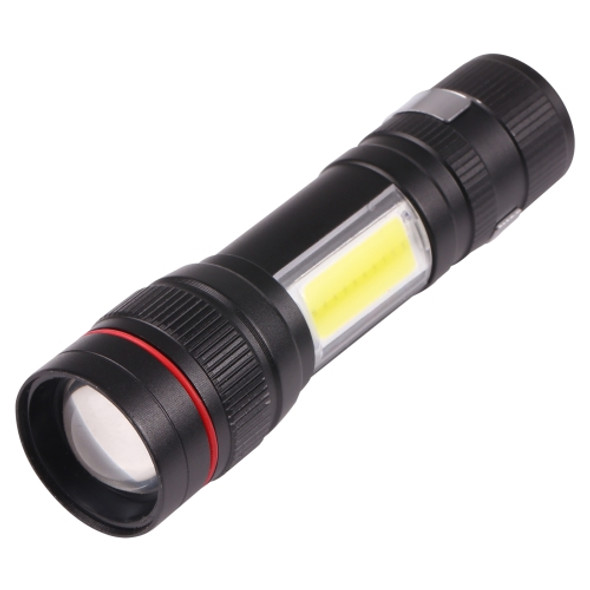 T6 LED Pocket Flashlight Zoomable 3 Modes with Hook Clip