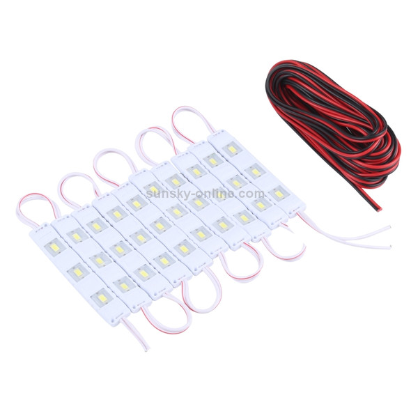 30LEDs 5630 SMD LED Modules White Light Waterproof Decorative Light, 5M Cable Length, DC 12V