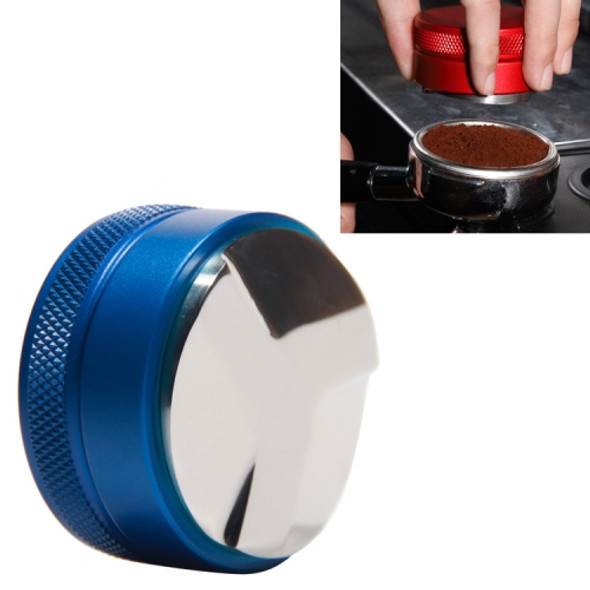 Macaron Stainless Steel Coffee Powder Flat Powder Filling Device, Specification:Three Pulp(Blue)