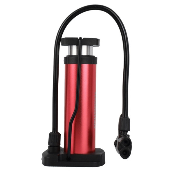 Foot Pump Mini Portable Electric Car Bicycle Motorcycle Car Household Pedal Air Pump, Specification: Without Barometer(Red)