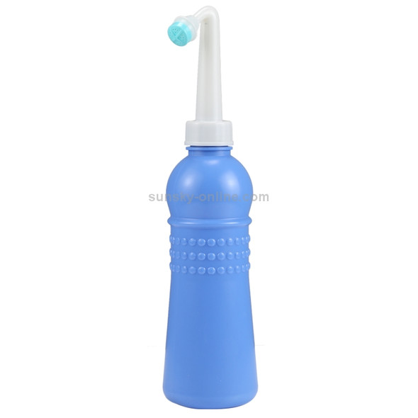MDT-002 500ml Portable Handheld Travel Bidet Women Vaginal Washing Sprayer (Dark Blue)