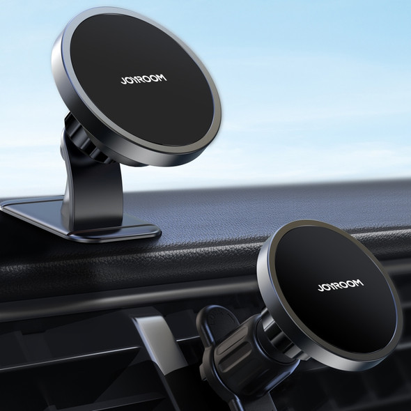 JOYROOM JR-ZS279 Round Disk Magnetic Car Bracket Phone Mount(Black)