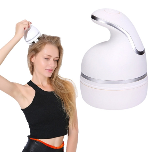 SUPER LIFE 3D Kneading Tool Electric Head and Body Massager, Pure White