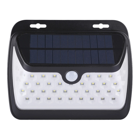 Intelligent PIR Motion Sensor White Light LED Solar Light, 42 LEDs SMD 2835 Safety Energy Saving Lamp with 1.3W Solar Panel