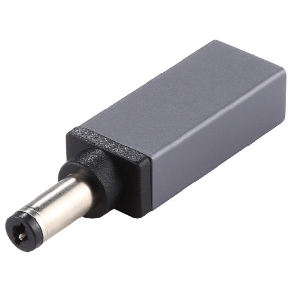 PD 18.5V-20V 5.5x2.1mm Male Adapter Connector (Silver Grey)