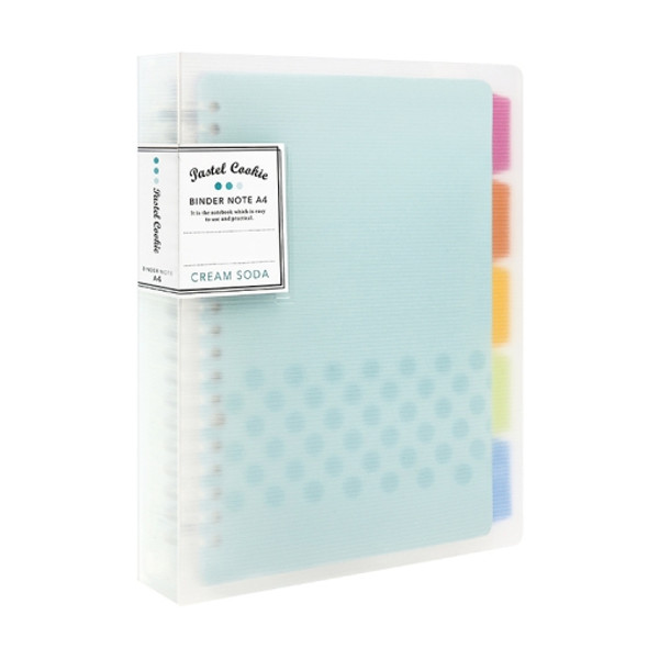 Loose-leaf Notebook Rainbow Cookie Daily Plan Personal Diary Notebook, Size:A5(Blue)
