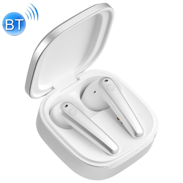 Momax BT9S SPARK mini True wireless Noise Canceling Bluetooth Earphone(Silver)