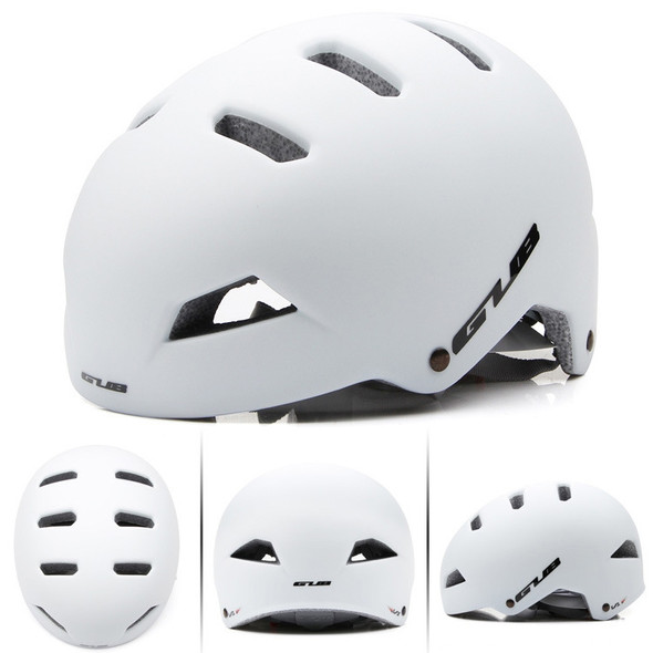 GUB V1 Professional Cycling Helmet Sports Safety Cap, Size: L(White)