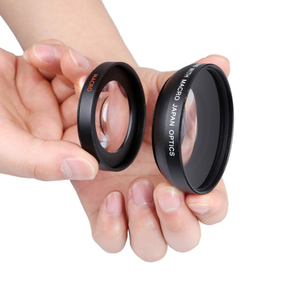 52mm 2 In 1 0.45x Wide-Angle + Macro Camera Lens