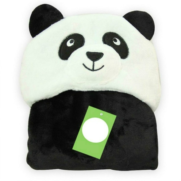 Baby Animal Shape Hooded Cape Bath Towel, Size:100×75cm(Panda)