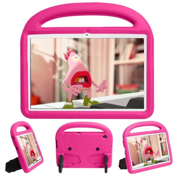For  Huawei MediaPad T5 10.1 inch Sparrow Style EVA Material Children Shockproof Casing Shell(Rose Red)