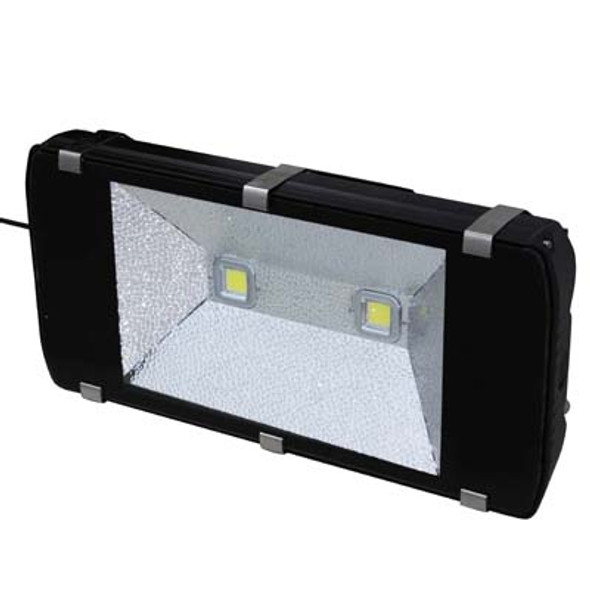 200W High Power Floodlight Lamp, White LED Light, AC 85-265V, Luminous Flux: 20000lm(Black)