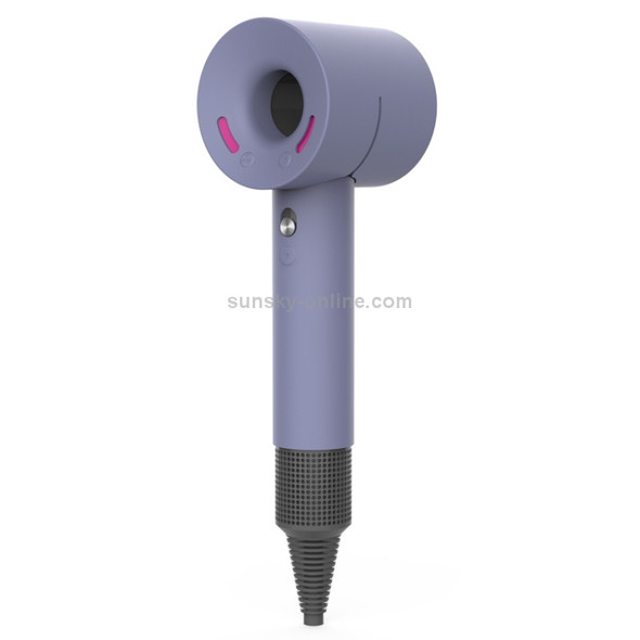 General Hair Drier Anti Fall Silicone Protective Case Cover for Dyson (Purple)