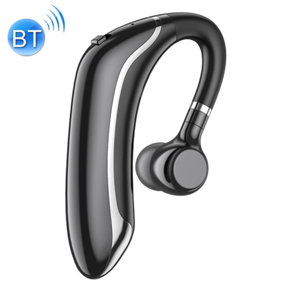 Langsdom BN04 Intelligent Noise Reduction 180 Degree Rotatable Single Hanging-ear Bluetooth Earphone, Support for Call(Black)