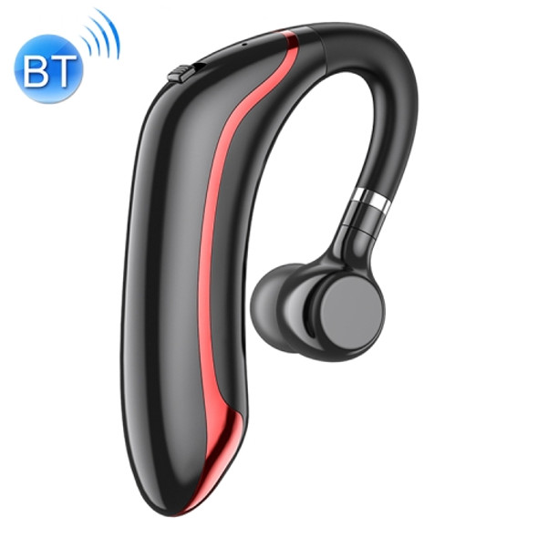 Langsdom BN04 Intelligent Noise Reduction 180 Degree Rotatable Single Hanging-ear Bluetooth Earphone, Support for Call(Red)