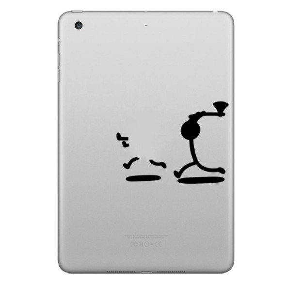ENKAY Hat-Prince Cut the Apple Pattern Removable Decorative Skin Sticker for iPad mini / 2 / 3 / 4