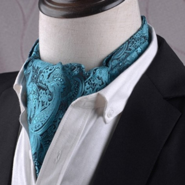 Gentleman's Style Polyester Jacquard Men's Trendy Scarf Fashion Dress Suit Shirt British Style Scarf(L240)