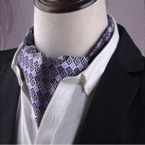 Gentleman's Style Polyester Jacquard Men's Trendy Scarf Fashion Dress Suit Shirt British Style Scarf(L251)
