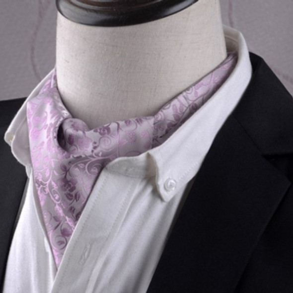 Gentleman's Style Polyester Jacquard Men's Trendy Scarf Fashion Dress Suit Shirt British Style Scarf(L253)