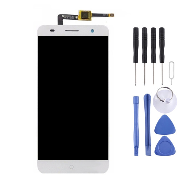 For ZTE Blade V7 / BV0701 LCD Screen and Digitizer Full Assembly(White)