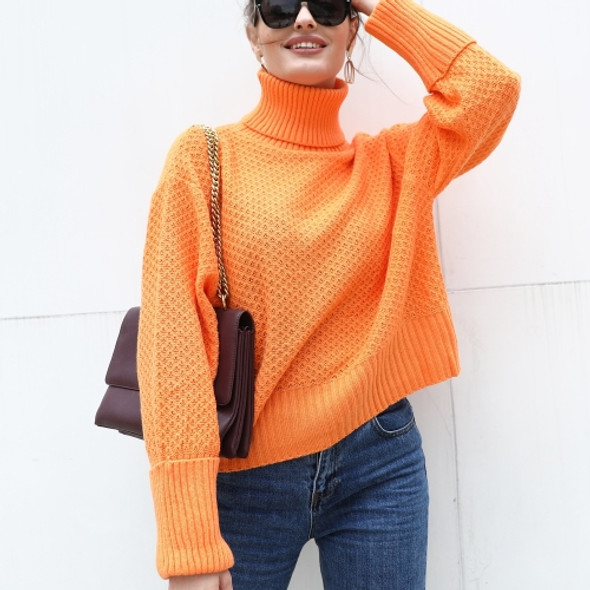 Fashion Personality Sweater (Color:Orange Size:XL)