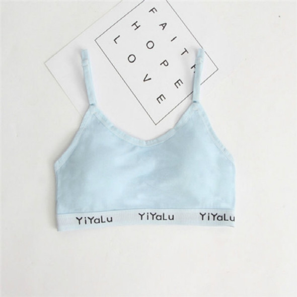 Women Simple Sling Vest Wrapped Chest, Size:One Size(Light Blue)