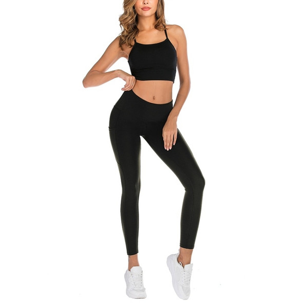 Tight Movement Yoga Pants (Color:Black Size:XL)