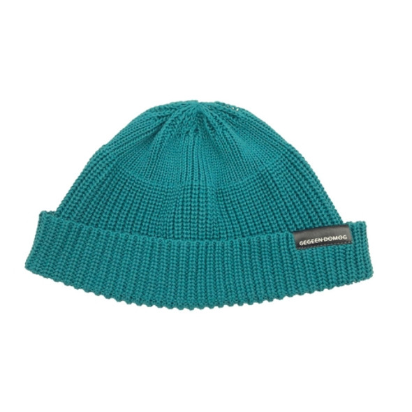 A21 Short Beanie Retro Hip Hop Knitted Cap, Size:One Size(Green)