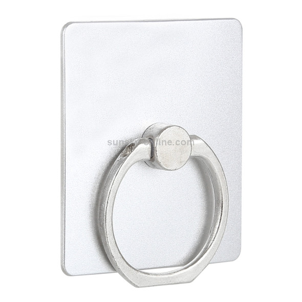 100 PCS Universal Finger Ring Mobile Phone Holder Stand, For iPad, iPhone, Galaxy, Huawei, Xiaomi, LG, HTC and Other Smart Phones(Silver)