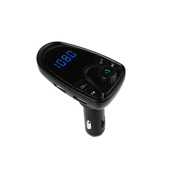 M1 Car Bluetooth MP3 Large Screen Dual USB Port Charging Car FM Transmitter Car Bluetooth Hands-Free