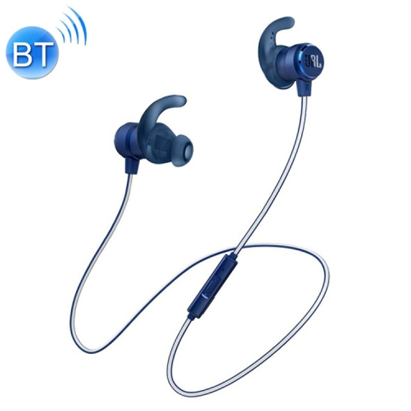 JBL T280BT Neck-mounted Magnetic Sports Bluetooth Earphone with Microphone (Blue)