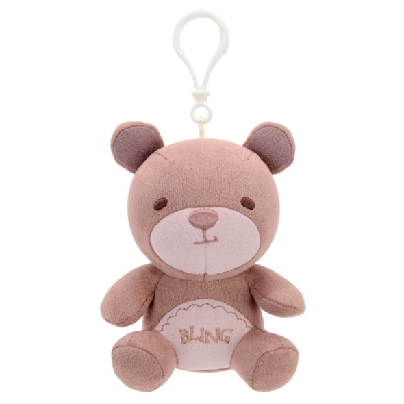 Cartoon Plush Toy Keychain Pendant(Bear)