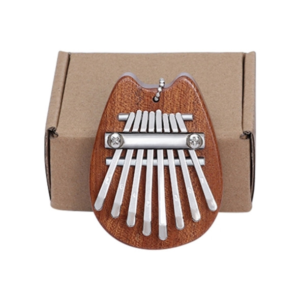 Mini 8 Tone Thumb Piano Kalimba Musical Instruments(Wood Chinchilla)