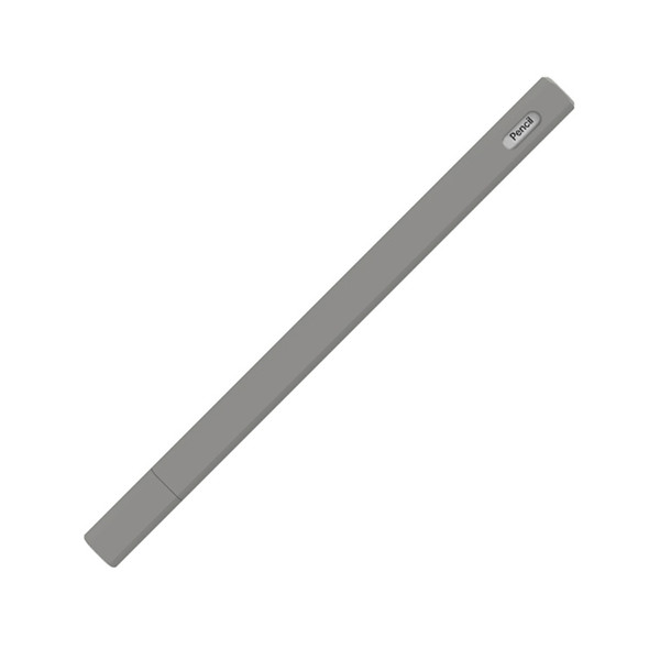 LOVE MEI For Apple Pencil 2 Triangle Shape Stylus Pen Silicone Protective Case Cover(Grey)