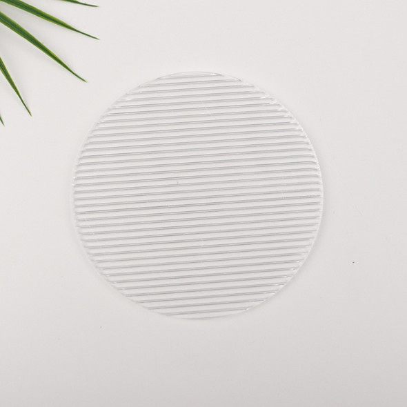 Round Diameter 15cm Acrylic Texture Background Board Photo Props Decorative Geometric Ornaments(Thick Stripes)