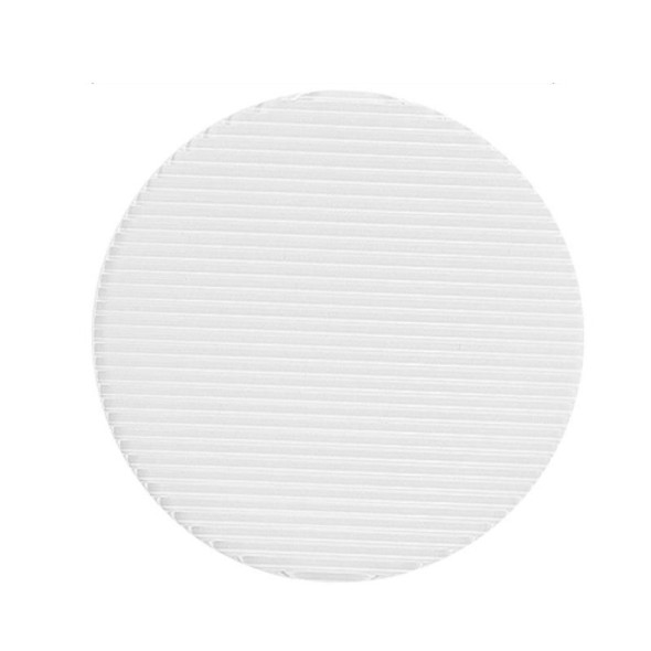 Round Diameter 15cm Acrylic Texture Background Board Photo Props Decorative Geometric Ornaments(Thick Stripes)