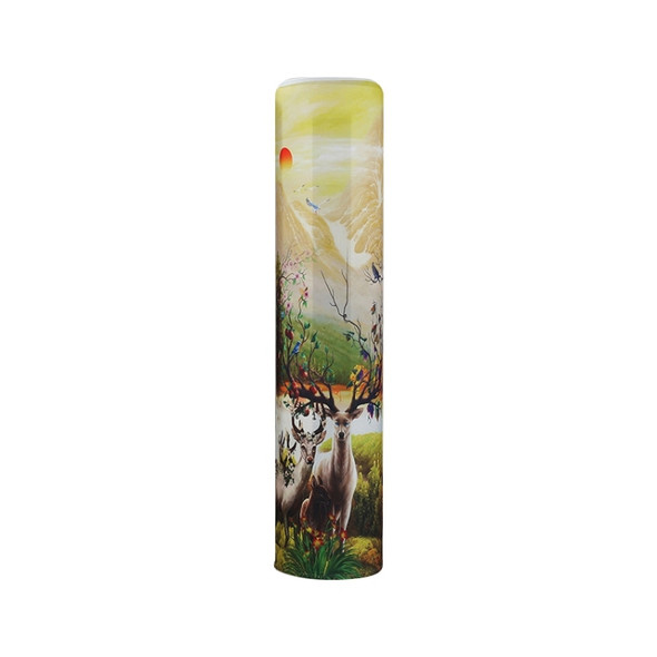 Elastic Cloth Cabinet Type Air Conditioner Dust Cover, Size:175 x 40cm(Elk Family)