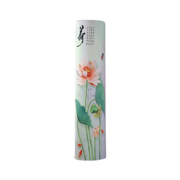 Elastic Cloth Cabinet Type Air Conditioner Dust Cover, Size:170 x 40cm(Lotus)