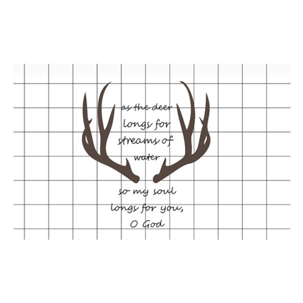 Household Cloth Dust-proof Cover for Television, Size:70 inch(Antlers)