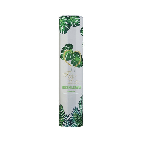 Elastic Cloth Cabinet Type Air Conditioner Dust Cover, Size:170 x 40cm(Fresh Leaves)
