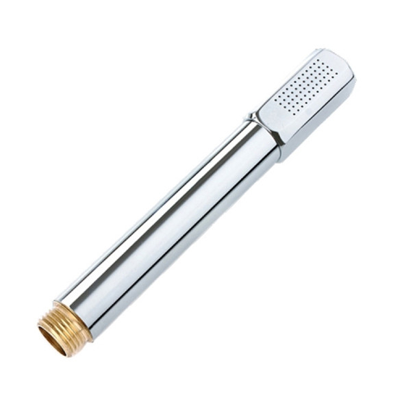 Brass Stainless Steel Hand-Held Pressurized Shower Head(Square)